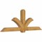 Ekena Millwork Redmond Rough Sawn Timber Gable Bracket, Western Red Cedar, 96"W x 36"H x 6"D x 6"F, 9/12 Pitch GBW096X36X0606RED00RWR - alternate 4